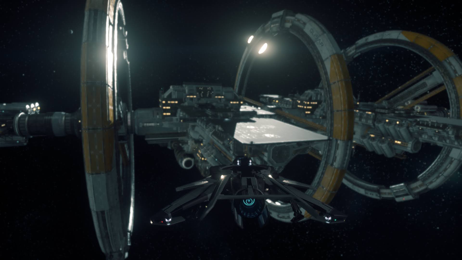 Einer der letzten Anflüge auf Port Olisar