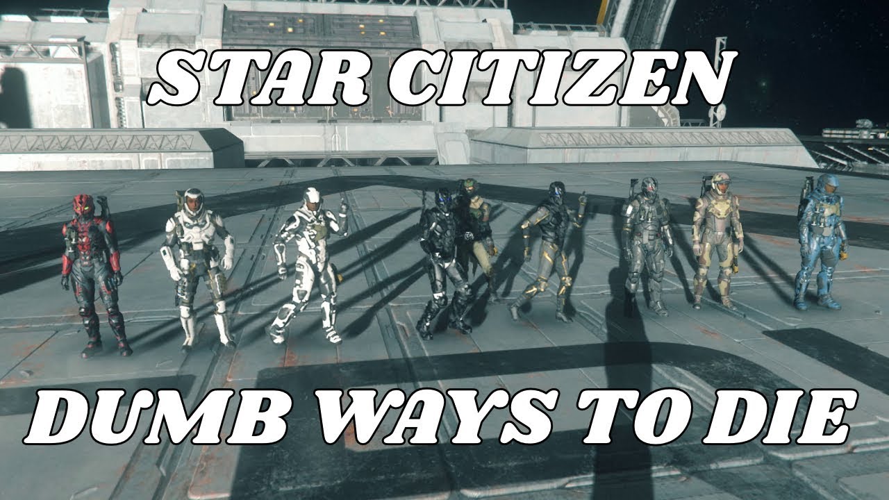 Dumb ways to die in Star Citizen (Parodie)