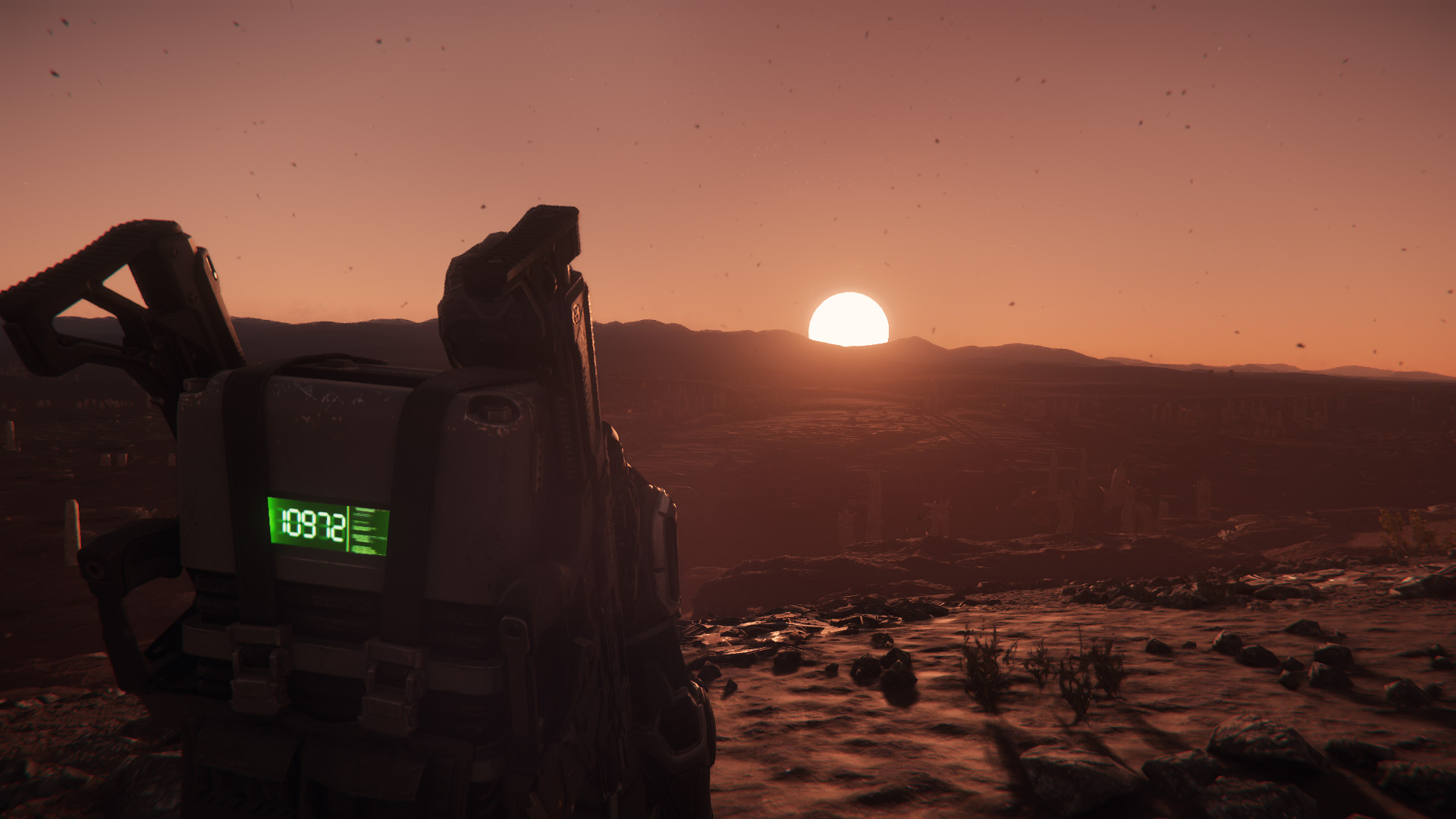 Der Sonnenaufang auf Hurston
