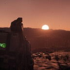 Der Sonnenaufang auf Hurston